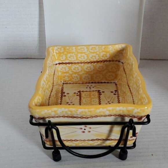 Temp-tations 1Quart Old World Ovenware Bakeware Cookware Casserole BAKING Dish - Picture 2 of 14